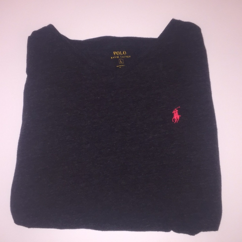 Blackish Grey Polo.